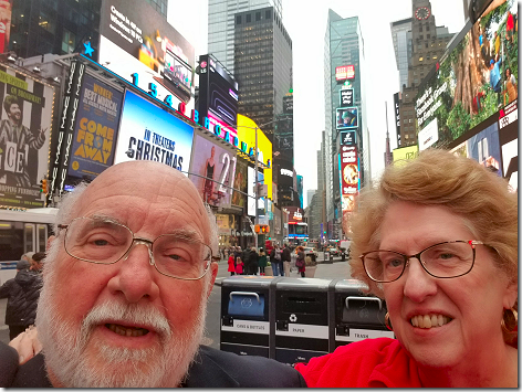 Last Selfie In Times Square