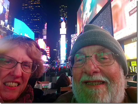 Time Square Selfie 120519