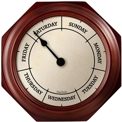 Analog RV Day Clock