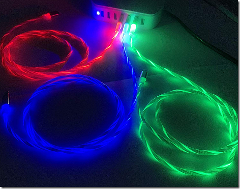 Light Up Charge Cables