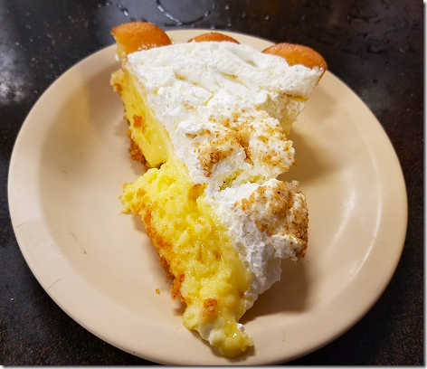 Golden Rule BBQ Lemon Cream Pie