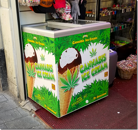 Amsterdam Cannabis Ice Cream