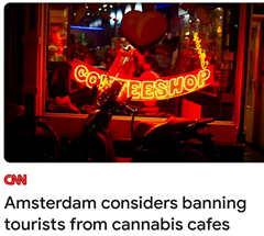 Amsterdam Closing Coffeeshops