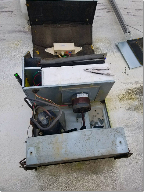 Coleman AC 2020 Repair 1