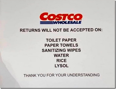 Costco No Returns