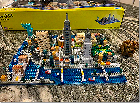 NYC Skyline Puzzle Finished