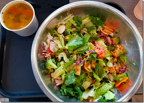 Salata Bowl and Soup