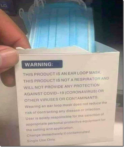 WuFlu Mask Warning
