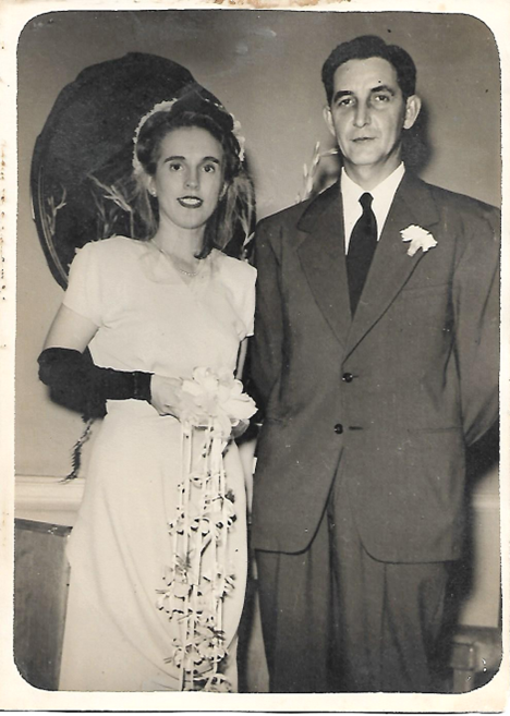 Mother and Daddy Wedding Photo 470