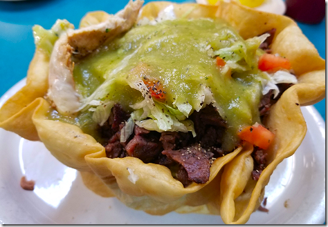 Los Ramirez Beef Fajita Taco Salad 5a