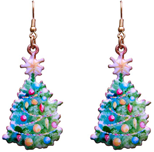 Christmas Tree Earrings