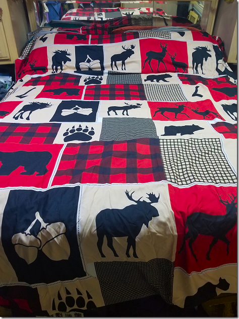 New Moose Quilt