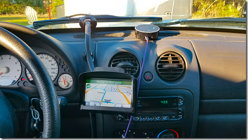 Jeep Garmin GPS Mount