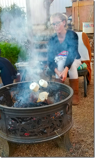 Piper 2021 Making S'mores