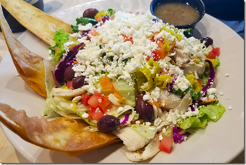 Toasted Yolk Chicken Greek Salad