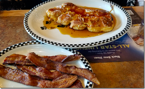 Black Bear Diner Raspberry Stuffed French Toast