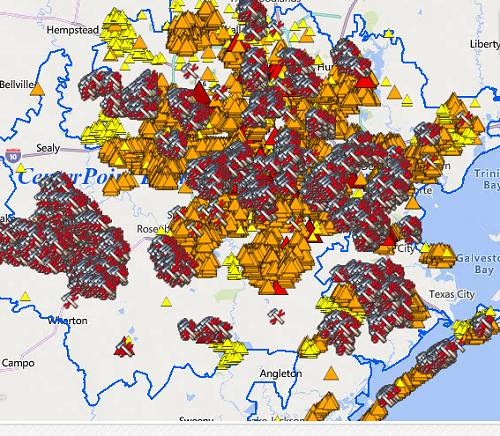 CenterPoint Outage Map