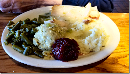 Cracker Barrel Turkey and Dressing 20210211