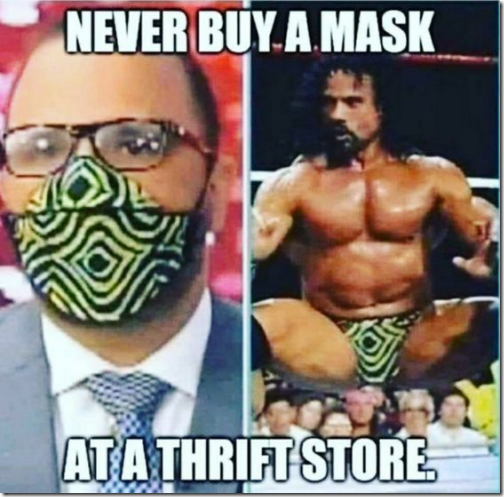 Never Buy A Mask
