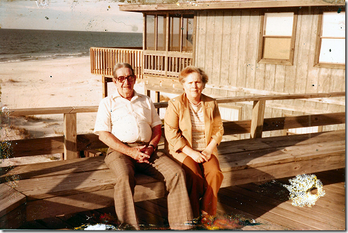 Mother and Daddy At The Beach House 1984-500