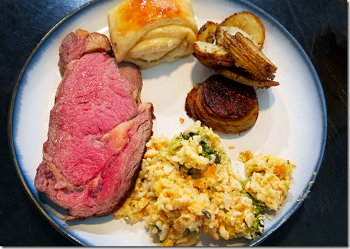 Brandi's Prime Rib Dinner