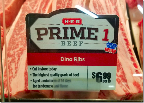 HEB Dino Ribs