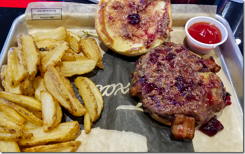 Texas Huddle PB&J Burger