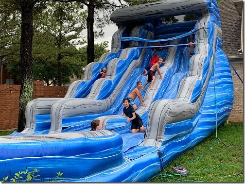 Brandi Water Slide Party 2