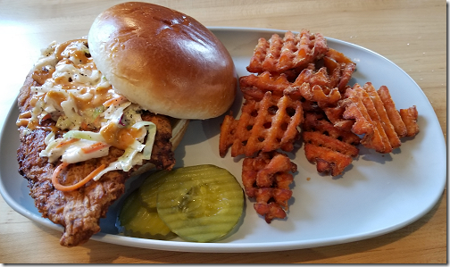 Gator's Fried Chicken Sandwich