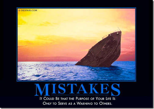 Mistakes