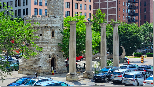 City Museum Outside Columns