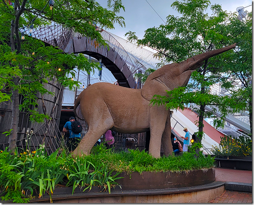 City Museum Rooftop Elephant