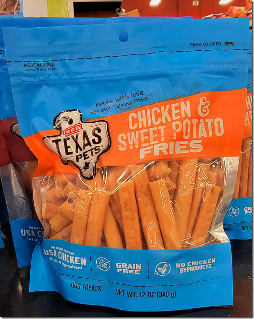 HEB Chicken and Sweet Potato Fries