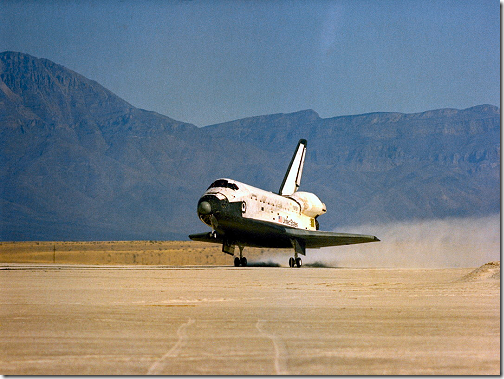 STS-3 Landing