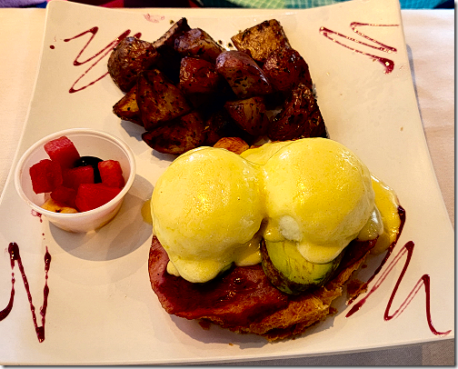 Astor FTT Lowell's Egg Benedict