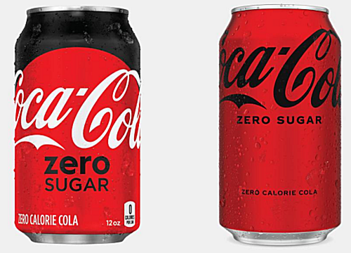 Old-New Coke Zero]
