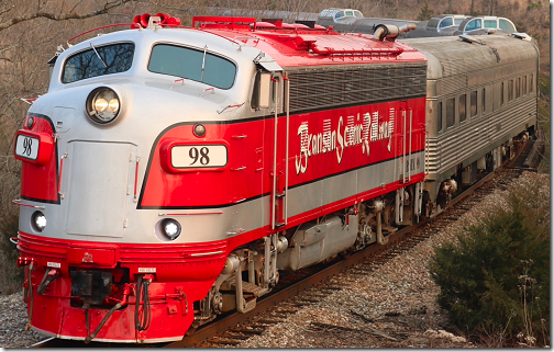 Branson Railroad F9 Locomotive