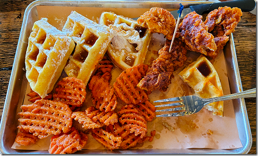 The Cookshack Chicken and Waffles