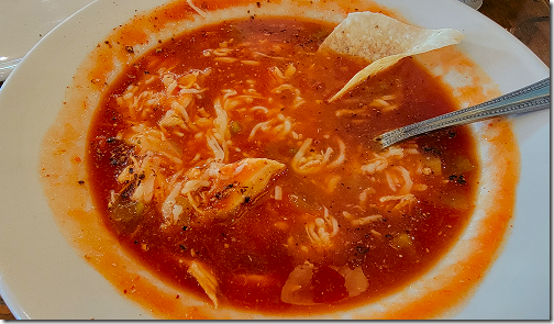 Monterey's Dickinson Chicken Tortilla Soup