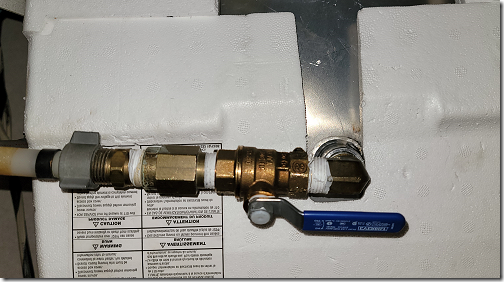 Water Heater New Valve