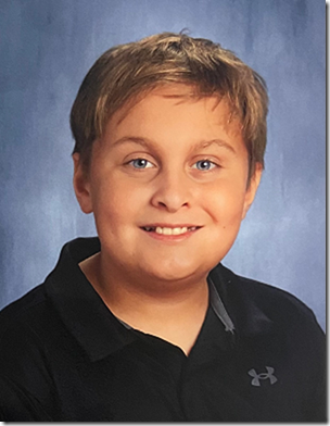 Landon 6th Grade Photo