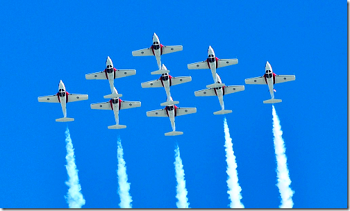 Wings Over Houston CAF Snowbirds