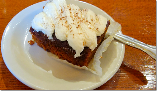 Mosquito Cafe Pumpkin Spice Cake