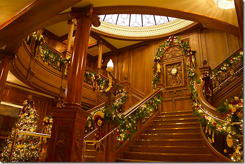 Branson Titanic Staircase