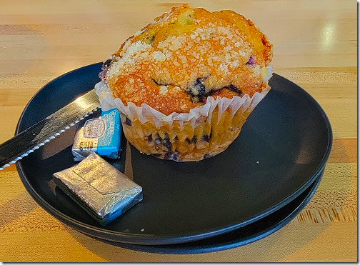 Gator's Keto Blueberry Muffin