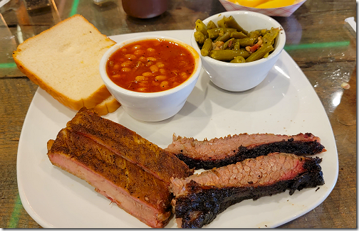 NaaMan's BBQ 2 Meat Plate