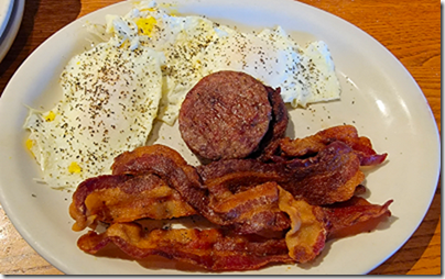 Cracker Barrel Double Meat Breakfast