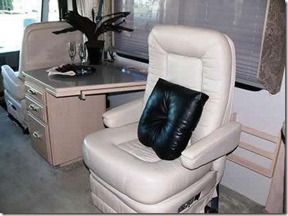 RV Computer Desk and Chair