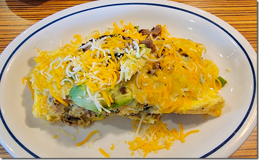 IHOP Spicy Poblano Omelet