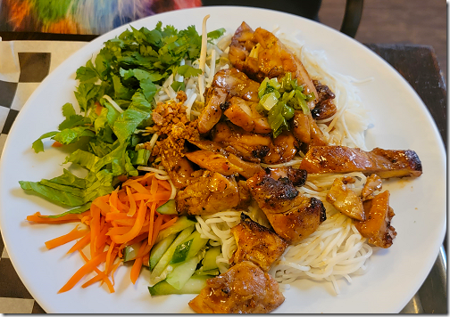 Pho Barr Vermicelli Bowl with Grilled Chicken